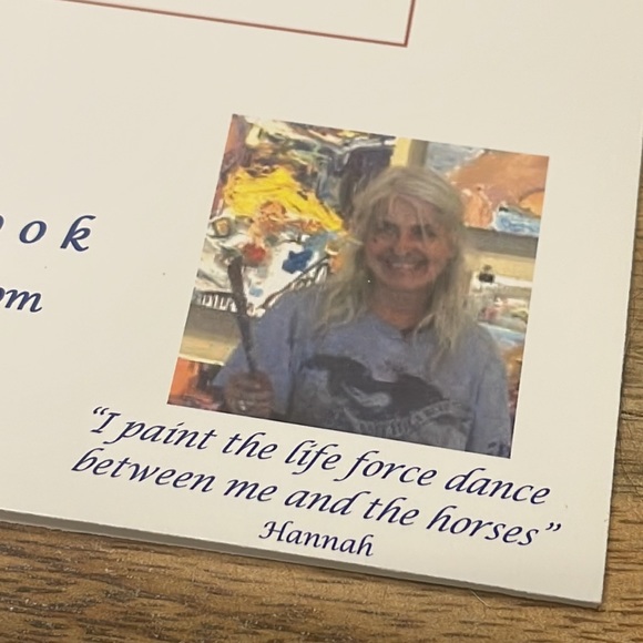 Small Artist Print of Original Oil Painting -
“For Adam” by Artist Hanna… - Picture 5 of 7